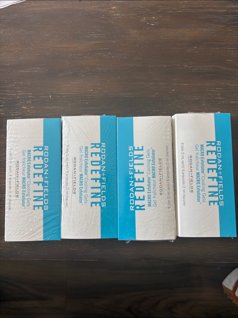 NEW Rodan + Fields REDEFINE Cooling Gels Bundle 4 Boxes + 6 Discontinued